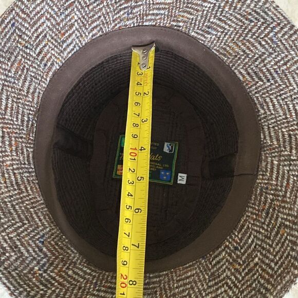 Hanna Hats Donegal Handcrafted Irish Tweed Walking Hat - Mint Condition - Picture 14 of 16